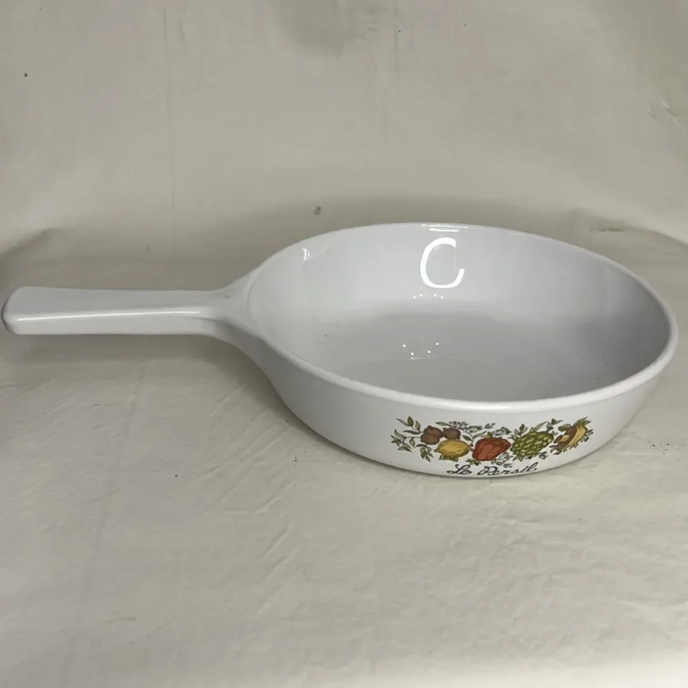 Corning Ware Le Persil 6 1/2 Inch Pan Lid Range Oven Micro P-83-8 Corning NY USA